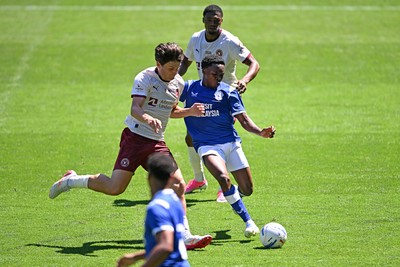 110726 - Cardiff City v FC Midtjylland - Preseason Friendly - Dakarai Mafico of Cardiff City