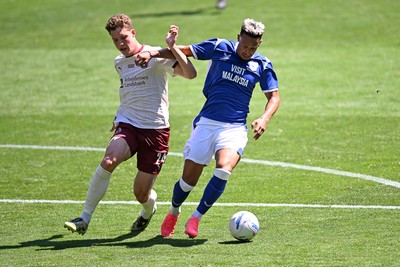 110726 - Cardiff City v FC Midtjylland - Preseason Friendly - Callum Robinson of Cardiff City
