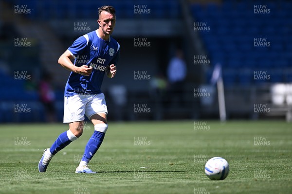 110726 - Cardiff City v FC Midtjylland - Preseason Friendly - David Turnbull of Cardiff City