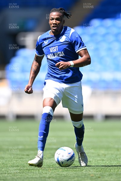 110726 - Cardiff City v FC Midtjylland - Preseason Friendly - Gabriel Osho of Cardiff City
