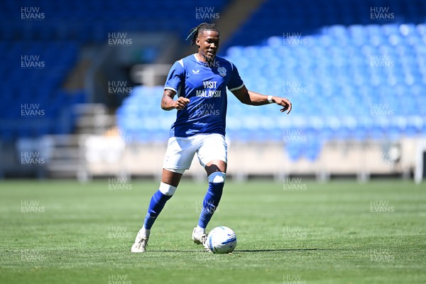 110726 - Cardiff City v FC Midtjylland - Preseason Friendly - Gabriel Osho of Cardiff City