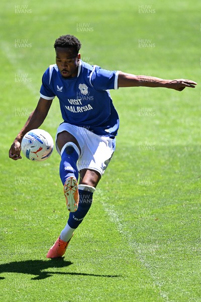 110726 - Cardiff City v FC Midtjylland - Preseason Friendly - Chris Willock of Cardiff City
