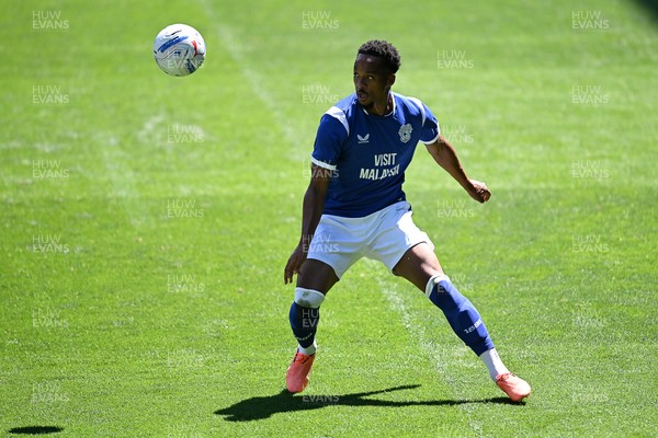 110726 - Cardiff City v FC Midtjylland - Preseason Friendly - Chris Willock of Cardiff City