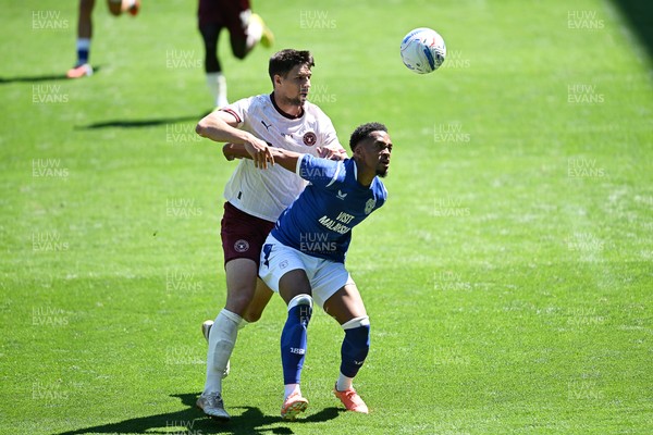 110726 - Cardiff City v FC Midtjylland - Preseason Friendly - Chris Willock of Cardiff City