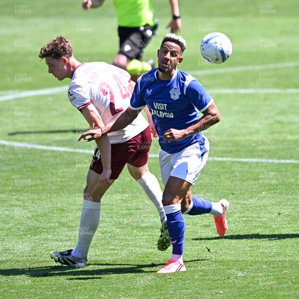 110726 - Cardiff City v FC Midtjylland - Preseason Friendly - Callum Robinson of Cardiff City