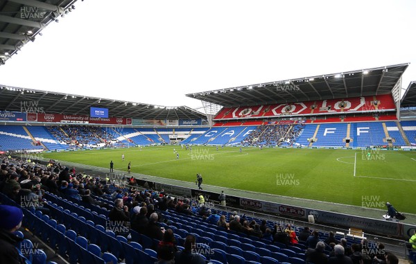 080117 - Cardiff City v Fulham - FA Cup 3rd Round - General View of the stadium during the second half by Chris Fairweather/Huw Evans Agency