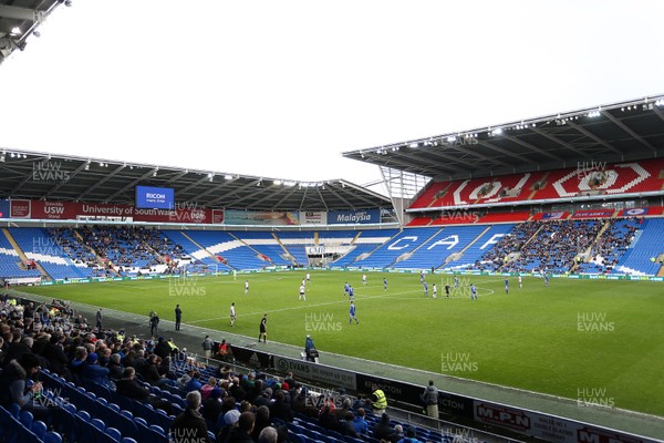 080117 - Cardiff City v Fulham - FA Cup 3rd Round - General View of the stadium during the second half by Chris Fairweather/Huw Evans Agency