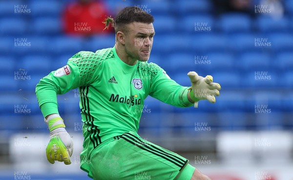 080117 - Cardiff City v Fulham - FA Cup 3rd Round - Brian Murphy of Cardiff City by Chris Fairweather/Huw Evans Agency