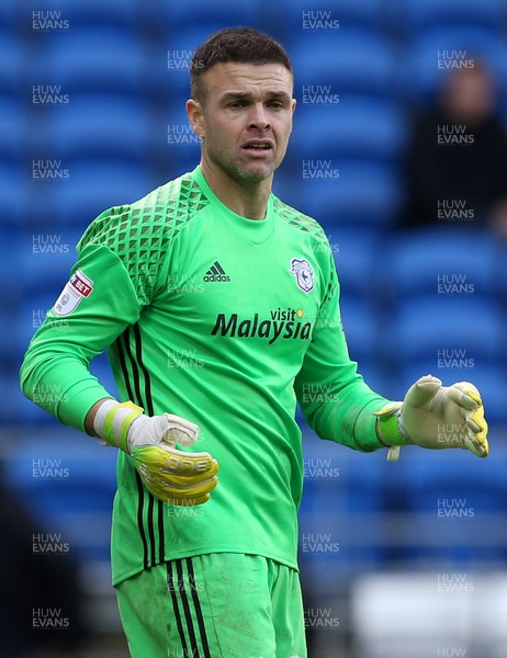 080117 - Cardiff City v Fulham - FA Cup 3rd Round - Brian Murphy of Cardiff City by Chris Fairweather/Huw Evans Agency