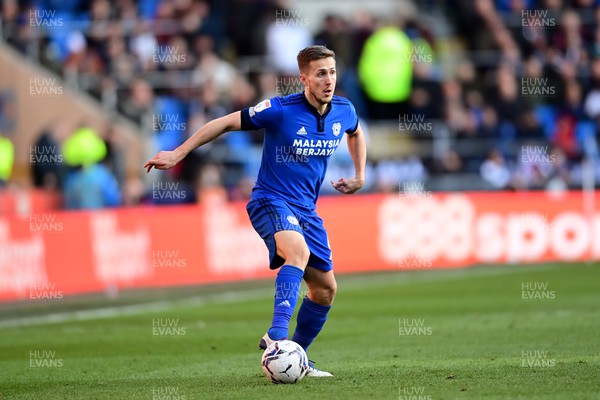 260222 - Cardiff City v Fulham - Sky Bet Championship - Will Vaulks of Cardiff City in action 