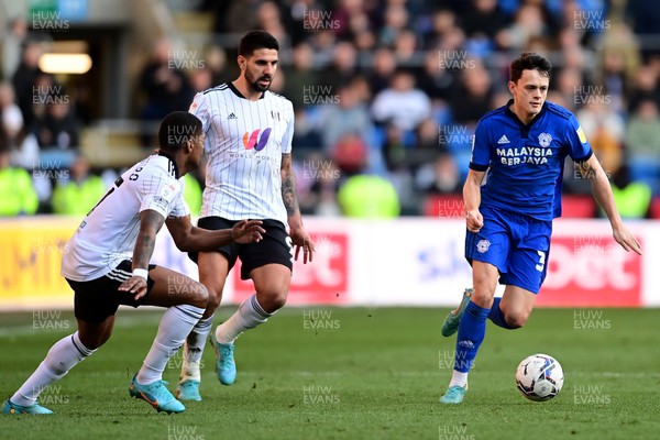 260222 - Cardiff City v Fulham - Sky Bet Championship - Perry Ng of Cardiff City