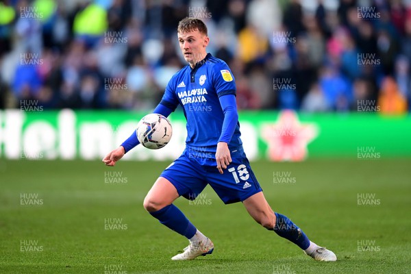 260222 - Cardiff City v Fulham - Sky Bet Championship - Alfie Doughty of Cardiff City
