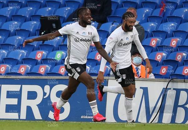 270720 - Cardiff City v Fulham - SkyBet Championship Play off - First leg - Joshua Onomah of Fulham celebrates scoring a goal