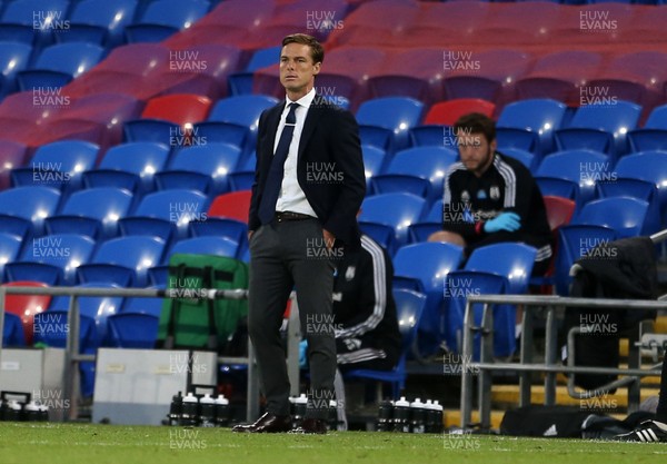270720 - Cardiff City v Fulham - SkyBet Championship Play off - First leg - Fulham Manager Scott Parker