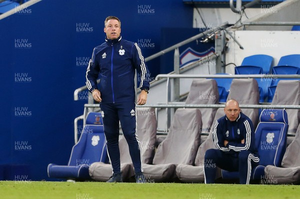 270720 - Cardiff City v Fulham - SkyBet Championship Play off - First leg - Cardiff City Manager Neil Harris
