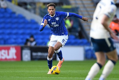 061225 - Cardiff City v Huddersfield Town - Sky Bet League 1 - Omari Kellyman of Cardiff City