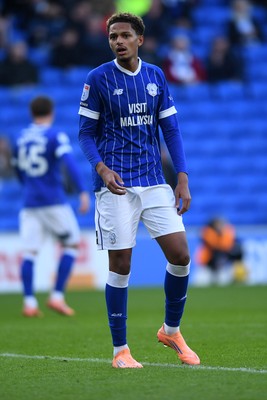 061225 - Cardiff City v Huddersfield Town - Sky Bet League 1 - Omari Kellyman of Cardiff City