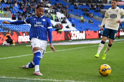 061225 - Cardiff City v Huddersfield Town - Sky Bet League 1 - Chris Willock of Cardiff City