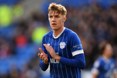 061225 - Cardiff City v Huddersfield Town - Sky Bet League 1 - Joel Bagan of Cardiff City