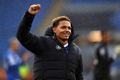 061225 - Cardiff City v Huddersfield Town - Sky Bet League 1 - Omari Kellyman of Cardiff City celebrates the win at full time