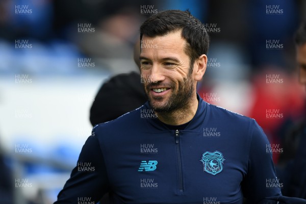 061225 - Cardiff City v Huddersfield Town - Sky Bet League 1 - Brian Barry-Murphy, Cardiff City Manager
