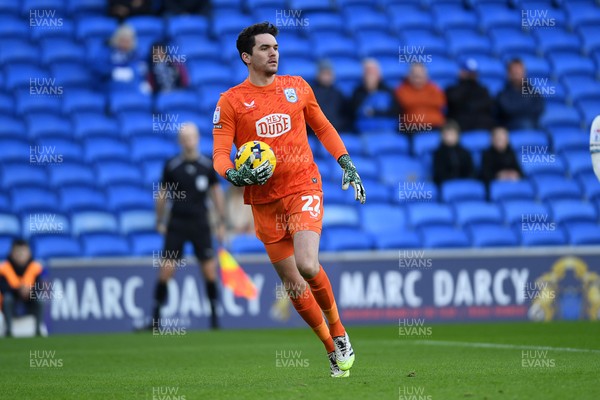 061225 - Cardiff City v Huddersfield Town - Sky Bet League 1 - Lee Nicholls of Huddersfield