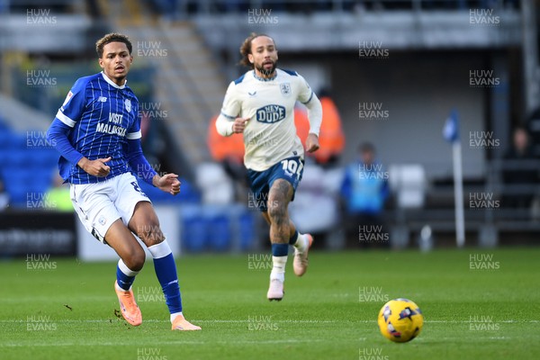 061225 - Cardiff City v Huddersfield Town - Sky Bet League 1 - Omari Kellyman of Cardiff City