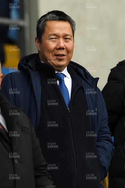 061225 - Cardiff City v Huddersfield Town - Sky Bet League 1 - Ken Choo, Cardiff City Chief Executive Officer in attendance 