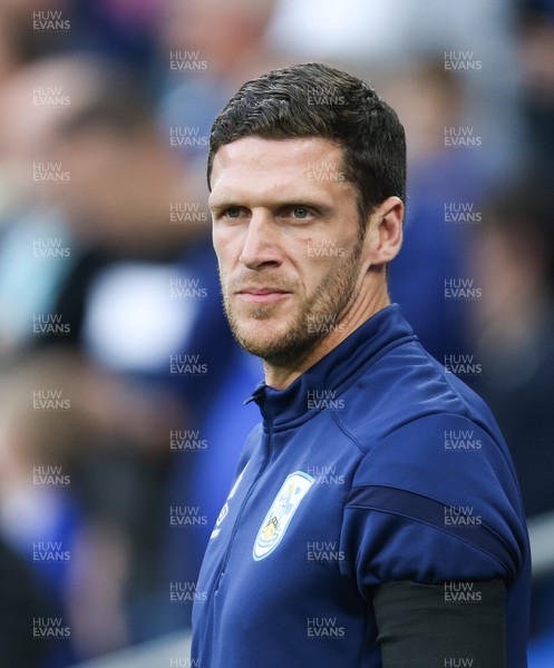 210819 - Cardiff City v Huddersfield Town, Sky Bet Championship - Former Cardiff City captain and currently Huddersfield Town caretaker manager Mark Hudson returns to Cardiff City Stadium