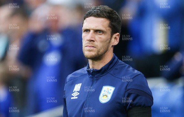 210819 - Cardiff City v Huddersfield Town, Sky Bet Championship - Former Cardiff City captain and currently Huddersfield Town caretaker manager Mark Hudson returns to Cardiff City Stadium