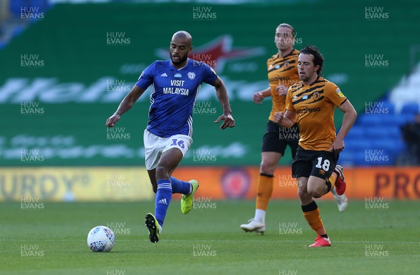 220720 - Cardiff City v Hull City - SkyBet Championship - Curtis Nelson of Cardiff City