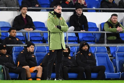 250225 - Cardiff City v Hull City - Sky Bet Championship - Ruben Selles, Hull City Manager