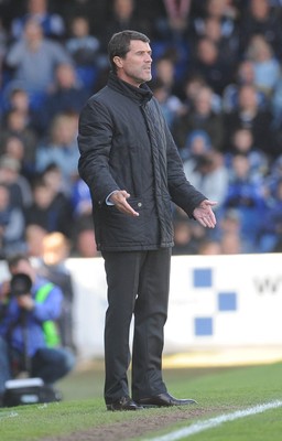 25.04.09 - Championship Football Cardiff City v Ipswich Town Ipswich manager, Roy Keane 