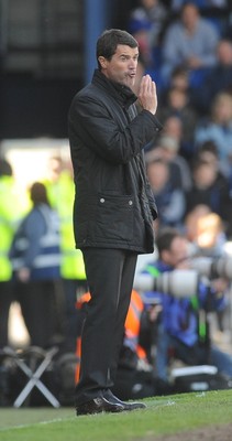 25.04.09 - Championship Football Cardiff City v Ipswich Town Ipswich manager, Roy Keane 