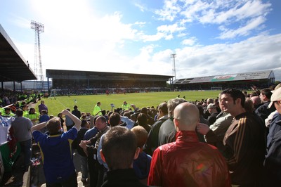 25.04.09 - Cardiff City v Ipswich Town, Coca Cola Championship -  Cardiff and Ipswich play out the final minutes of the final league match at Ninian Park 