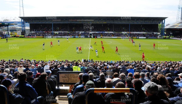 25.04.09 - Championship Football Cardiff City v Ipswich Town Fans watch the last game at Ninian Park 