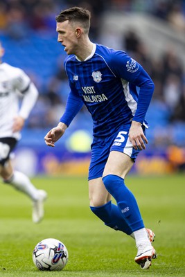 090324 - Cardiff City v Ipswich Town - Sky Bet Championship - David Turnbull of Cardiff City in action