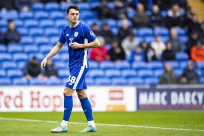 090324 - Cardiff City v Ipswich Town - Sky Bet Championship - Perry Ng of Cardiff City in action