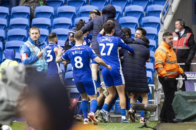 090324 - Cardiff City v Ipswich Town - Sky Bet Championship - Callum O'Dowda of Cardiff City celebrates scoring his sides second goal