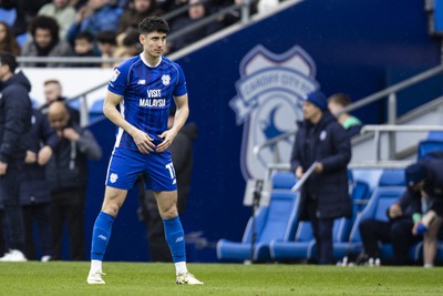 090324 - Cardiff City v Ipswich Town - Sky Bet Championship - Callum O'Dowda of Cardiff City in action