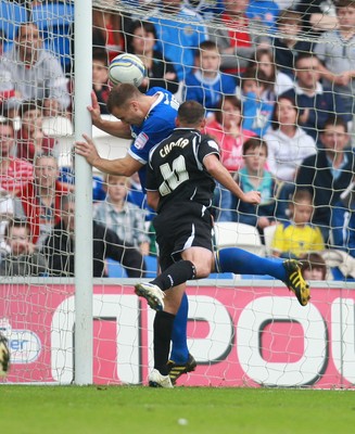 15.10.11 -  Cardiff City v Ipswich Town, npower Championship -  Ipswich's Michael Chopra scores goal against his former club 