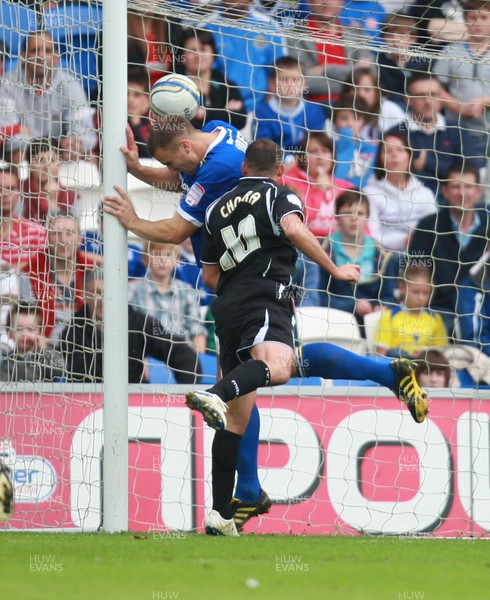 15.10.11 -  Cardiff City v Ipswich Town, npower Championship -  Ipswich's Michael Chopra scores goal against his former club 