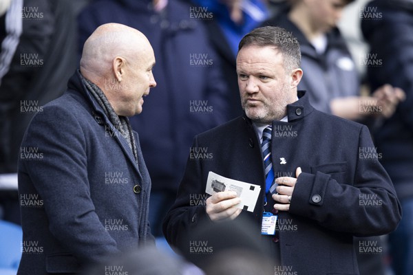 130124 - Cardiff City v Leeds United - Sky Bet Championship - Cardiff City head of academy Gavin Chesterfield in attendance