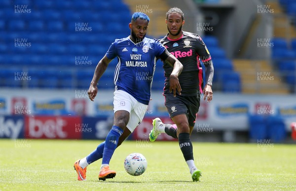 210620 - Cardiff City v Leeds United - SkyBet Championship - Leandro Bacuna of Cardiff City