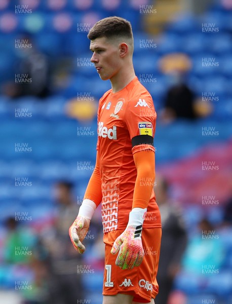 210620 - Cardiff City v Leeds United - SkyBet Championship - Dejected Illan Meslier of Leeds United at full time
