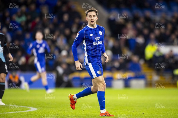 291223 - Cardiff City v Leicester City - Sky Bet Championship - Ryan Wintle of Cardiff City in action