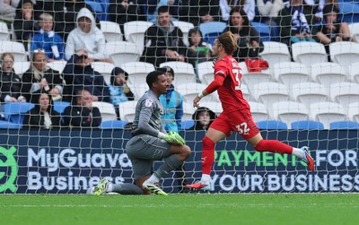 041025 - Cardiff City v Leyton Orient, EFL Sky Bet League 1 -Dominic Ballard of Leyton Orient celebrates as he scores their third goal