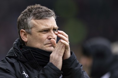 070326 - Cardiff City v Lincoln City - Sky Bet League 1 - Lincoln City goalkeeper Michael Skubala ahead of kick off
