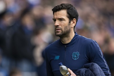 070326 - Cardiff City v Lincoln City - Sky Bet League 1 - Cardiff City Manager Brian Barry-Murphy ahead of kick off