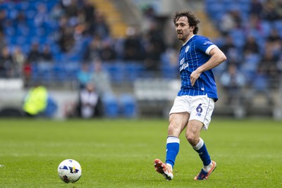 070326 - Cardiff City v Lincoln City - Sky Bet League 1 - Ryan Wintle of Cardiff City in action